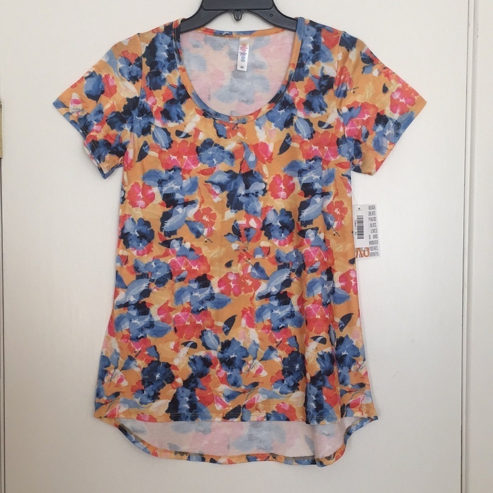 XS LuLaRoe‎ Classic T Shirt DD12 1406